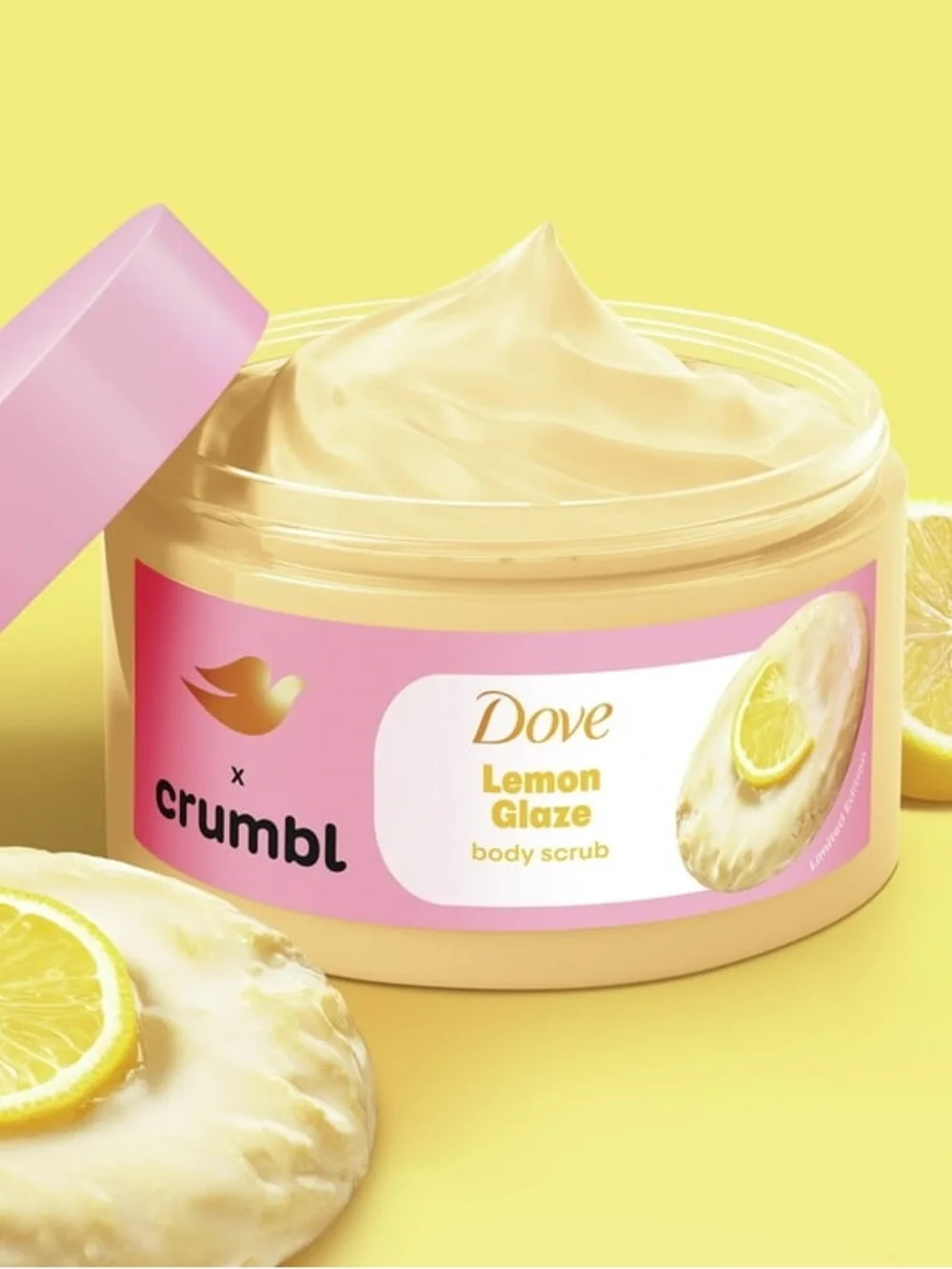 Dove lemon glaze